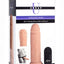 Strap U Power Player 28x Vibrating Rechargeable Silicone Dildo with Remote Control