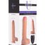 Strap U Real Thrust Thrusting and Vibrating Rechargeable Silicone Dildo