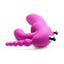 Strap U Regal Rider Vibrating Silicone Strapless Strap-On Triple G 6in Dildo