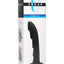 Strap U Ripples Strap-On Compatible Silicone 6.75in Dildo - Black