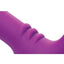 Strap U Royal Revolver Vibrating Silicone Strapless Strap-On - Black/Purple