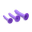 Strap U Tri-Play 3 Piece Silicone Dildo