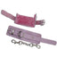 Strapped Plush Restraints - Pink