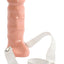 Strappy Penis Hard-On Extensions - Vanilla - 7in