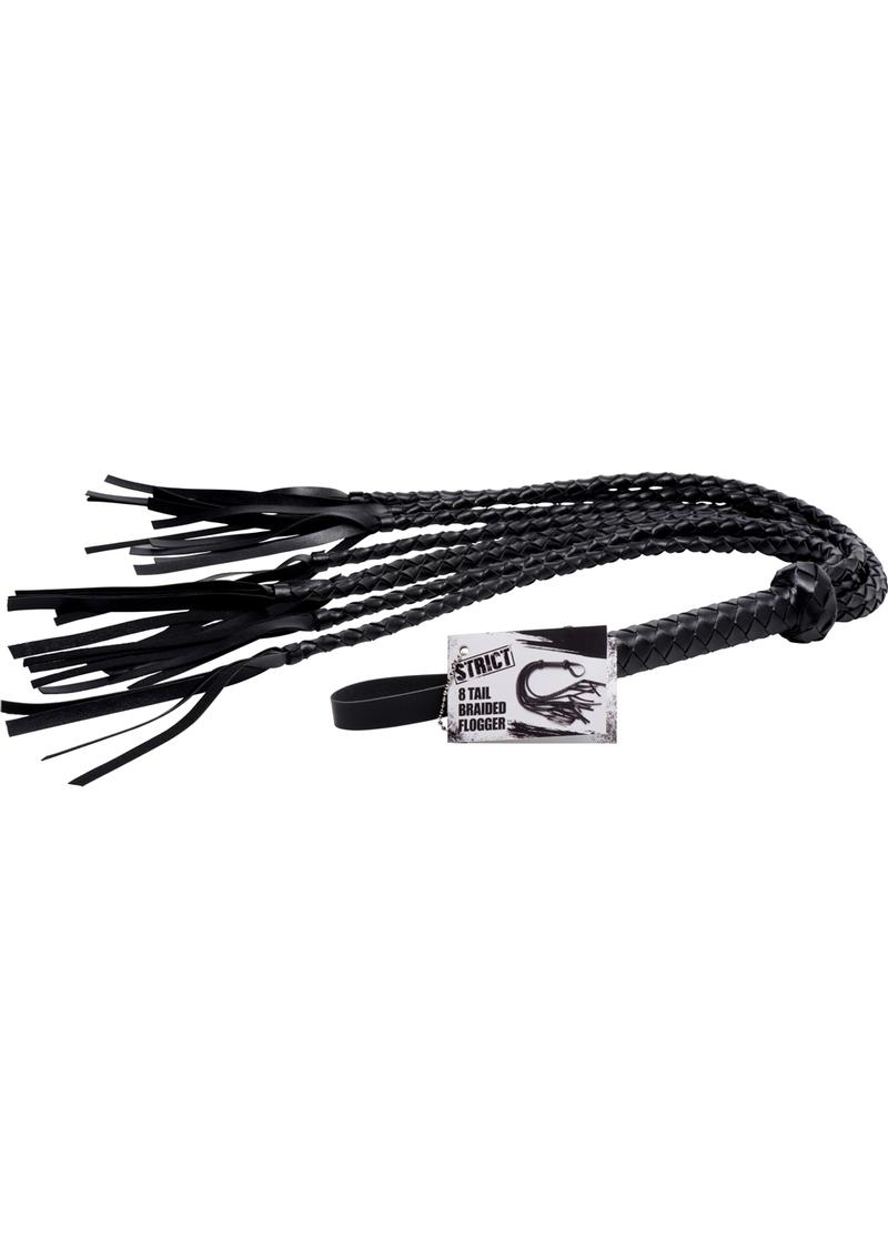 Strict Braided Flogger - Black