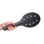 Strict Deluxe Rounded Paddle with Holes - Black