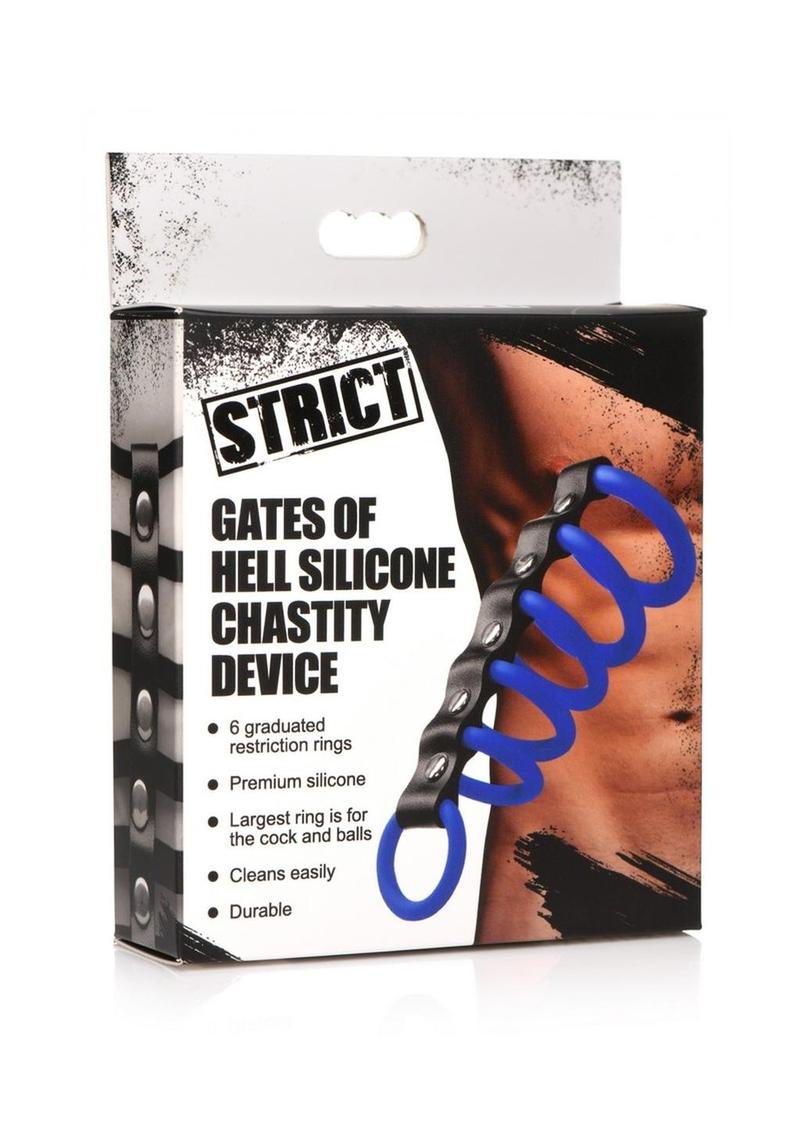 Strict Gates Of Hell Silicone Chastity Device