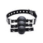 Strict Interchangeable Silicone Ball Gag - Black - Set
