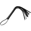 Strict Leather Cat Tails Pu Leather Hand Whip - Black