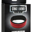 Strict Leather Cock Gear Velcro Leather Cock Ring - Red