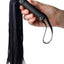 Strict Leather Pleather Pleasure Mini Flogger - Black