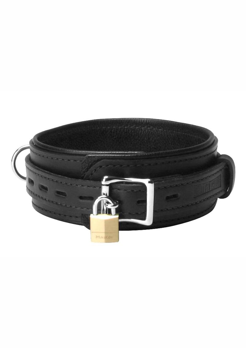 Strict Leather Premium Locking Collar