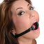 Strict Leather Ring Gag - Black - Large