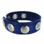 Strict Leather Speed Snap Cock Ring - Blue