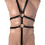 Strict Male Body Harness - Black - One Size