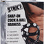 Strict Snap-On Cock and Ball Harness