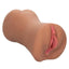Stroke It Dual Entry Pussy and Ass - Chocolate