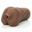 Stroke It Pussy Realistic Stroker - Chocolate