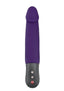 Stronic Real Rechargeable Silicone Thrusting Vibrator - Purple