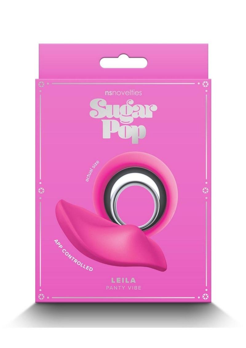 Sugar Pop Leila Rechargeable Silicone Panty Vibe