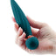 Sugar Pop Twist Rechargeable Silicone Vibrator - Teal