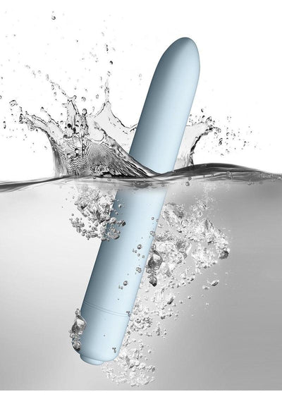 Sugarboo Sugar Blue Vibrator - Aqua/Blue - 5.5in