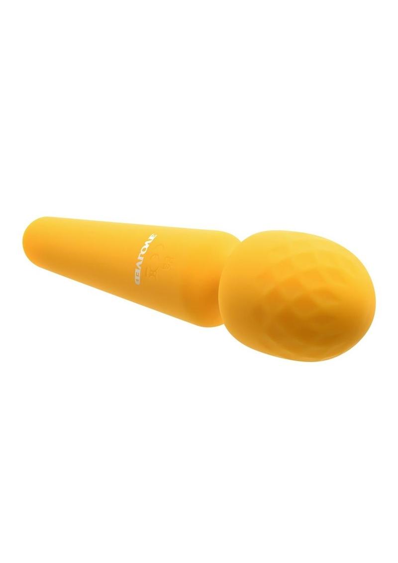 Sunshine Rechargeable Silicone Vibrator - Yellow