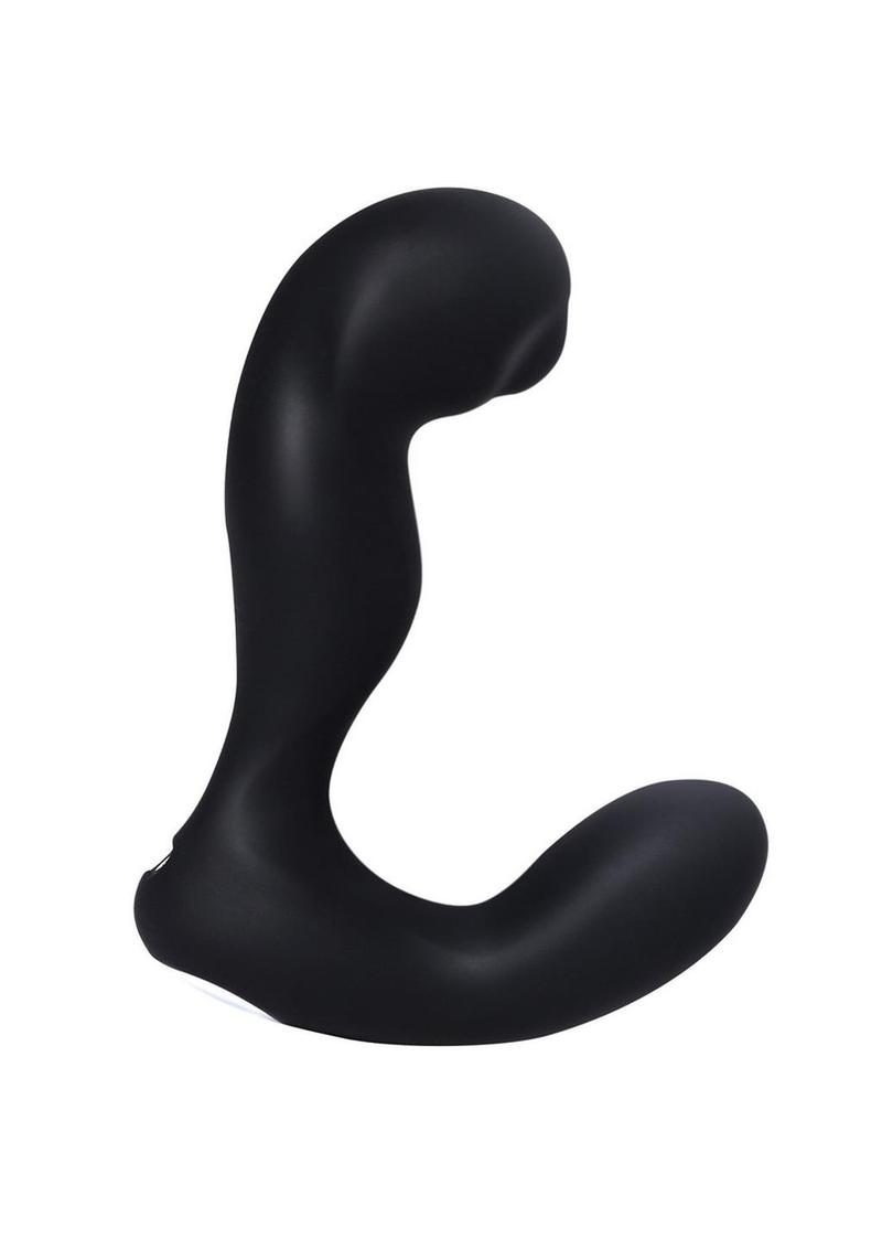 Svakom Iker Silicone Prostate and Perineum Vibrator - Black