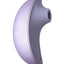 Svakom Pulse Galaxie App Compatible Rechargeable Silicone Clitoral Stimulator with Remote - Metallic