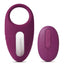 Svakom Winni Silicone Rechargeable Clitoral Stimulator Couple's Ring with Remote - Purple