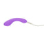 Swan Mini Swan Wand Rechargeable Silicone Glow In The Dark Massager - Glow In The Dark/Purple