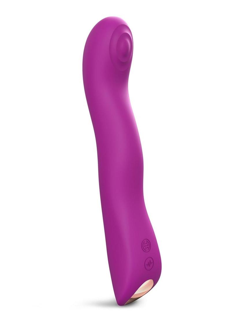 Swap Rechargeable Silicone Vibrator - Sweet Orchid - Purple