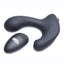 Swell 10x Inflatable and Tapping Rechargeable Silicone Prostate Vibrator with Remote Control - Black