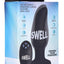 Swell Inflatable Rechargeable Silicone Vibrating Curved Anal Plug