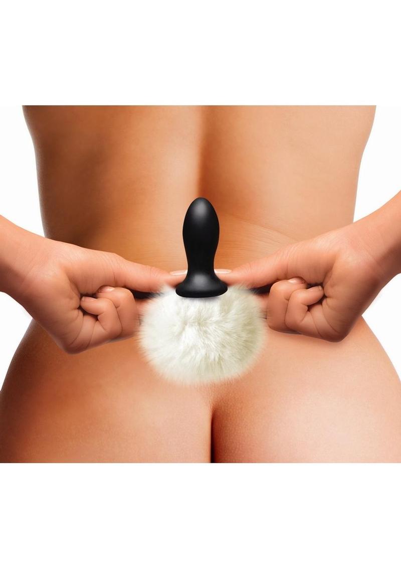 Tailz Bunny Tail Anal Plug - White