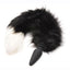 Tailz Interchangeable Fox Tail Accessory - Black/White