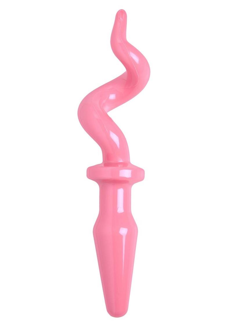 Tailz Piggy Tail Anal Plug - Pink