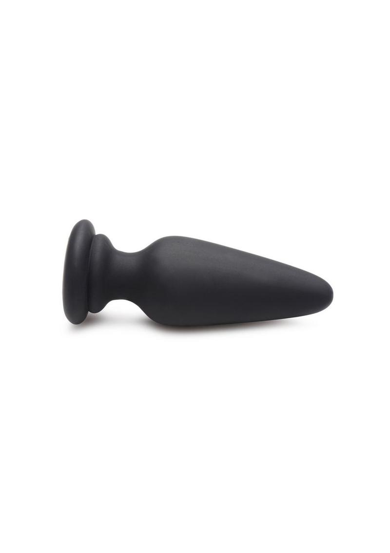 Tailz Silicone Anal Plug and 3 Interchangeable Tails - Assorted Colors/Multicolor - Set