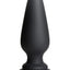 Tailz Snap-On Silicone Anal Plug - Black - XLarge
