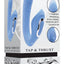 Tap and Thrust Rechargeable Silicone Vibrator with Clitoral Stimulation