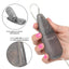 Tear Drop Bullet with Wired Remote Control - Silver - 2.1in