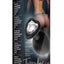 Temptasia Bling Plug Silicone Butt Plug - Black - Medium