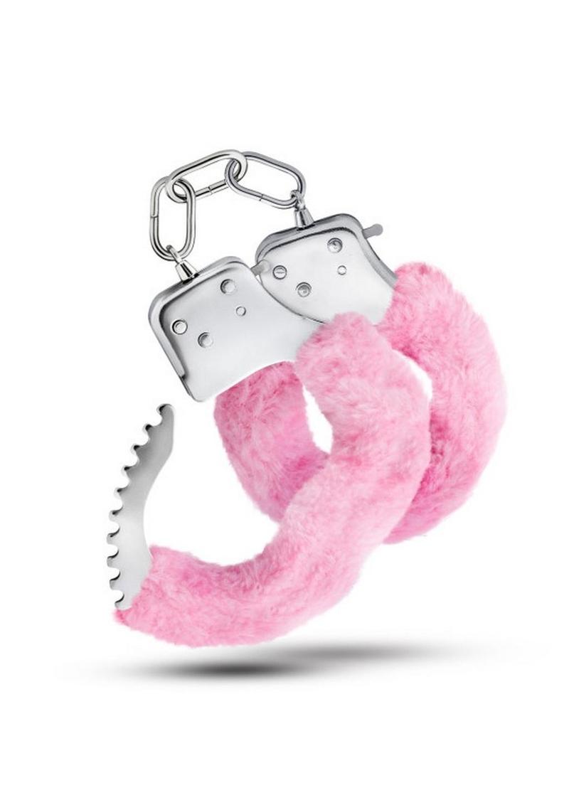 Temptasia Faux Fur Cuffs - Pink