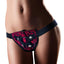 Temptasia Lovelace Harness with Bullet - Red