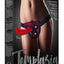 Temptasia Lovelace Harness with Bullet - Red