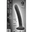Temptasia Twist Silicone Dildo - Black - Medium - 5.5in
