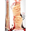 The 2 Fisted Grip 12in Dildo - Vanilla