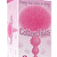 The 9's - Cottontails Silicone Beaded Bunny Tail Butt Plug - Pink