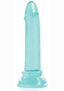 The 9's - Diclets Jelly Dildo - Aqua/Blue - 7in