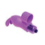 The 9's - Flirt Finger Silicone Bunny - Purple